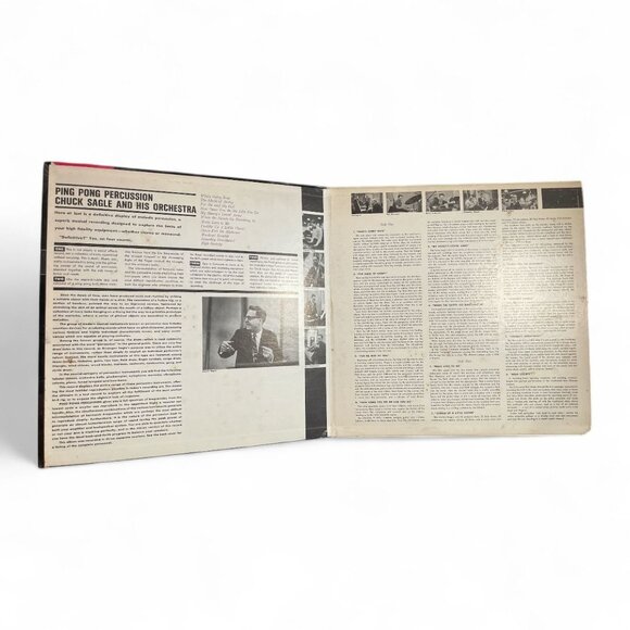 Chuck Sagle & His Orchestra – Ping Pong Percussion (Epic StereOrama BN 568) – LP - Picture 2 of 4